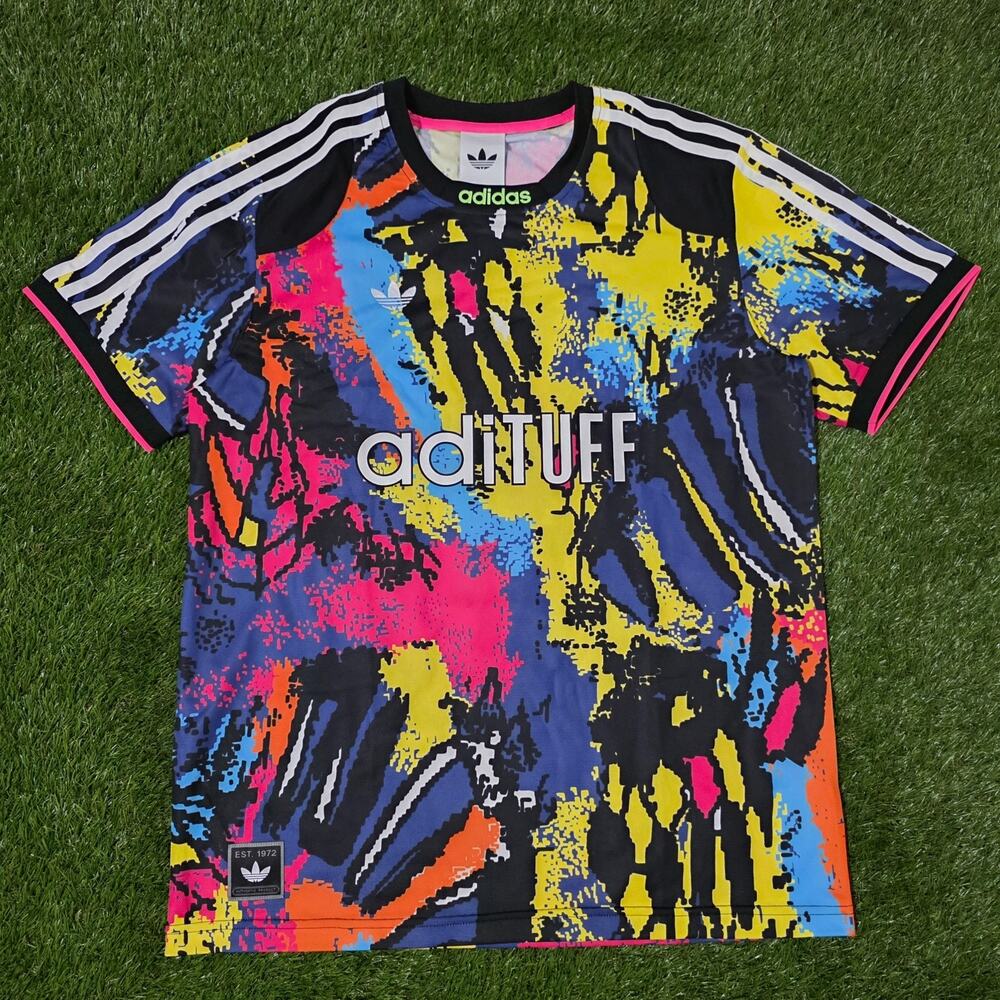adidas Originals Size Medium Archive AOP Jersey KD4800 Adituff Activewear Top
